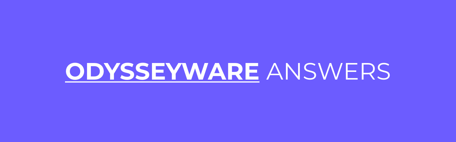 odysseyware-answers